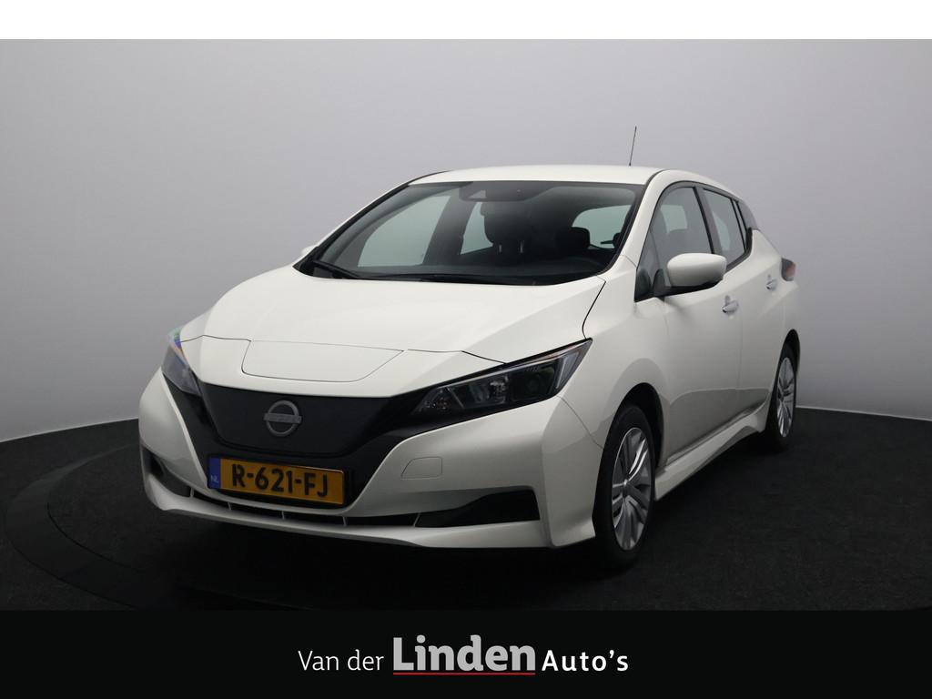 Nissan Leaf Visia 40 kWh SOH 95.5% | DAB | Dodehoekdetectie, Auto's, Nissan, LED verlichting, Stof, Gebruikt, Zwart