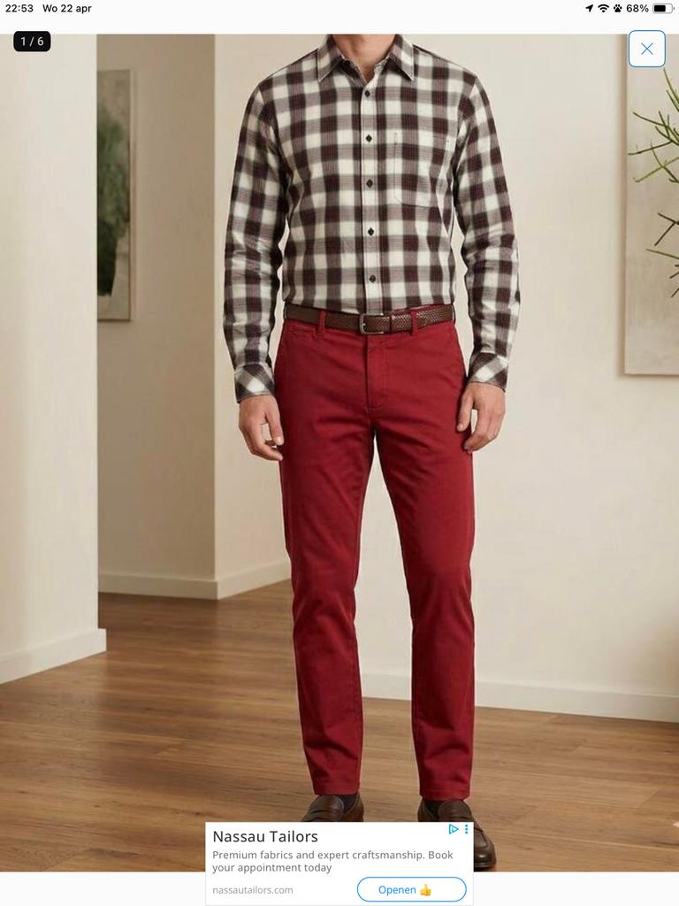 Mexx Geruit Overhemd - Rood/Zwart/Wit - Maat L, Kleding | Heren, Overhemden, Ophalen of Verzenden, Zo goed als nieuw, Rood
