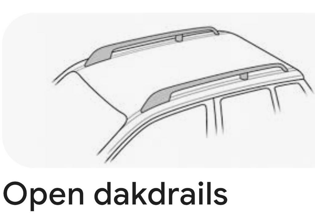 Diverse dakdragers open dakrails, Auto-onderdelen, Ophalen of Verzenden, Gebruikt