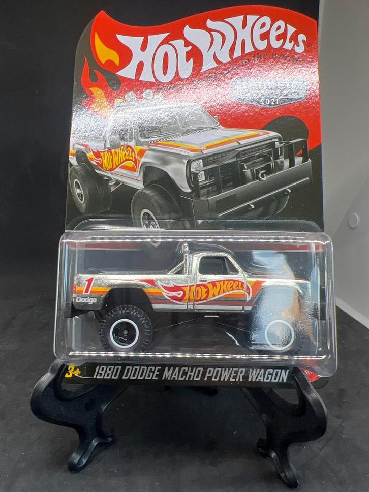Hot Wheels 1980 Dodge Macho Power Wagon 2021, Hobby en Vrije tijd, Modelauto's | Overige schalen, Nieuw, Ophalen of Verzenden