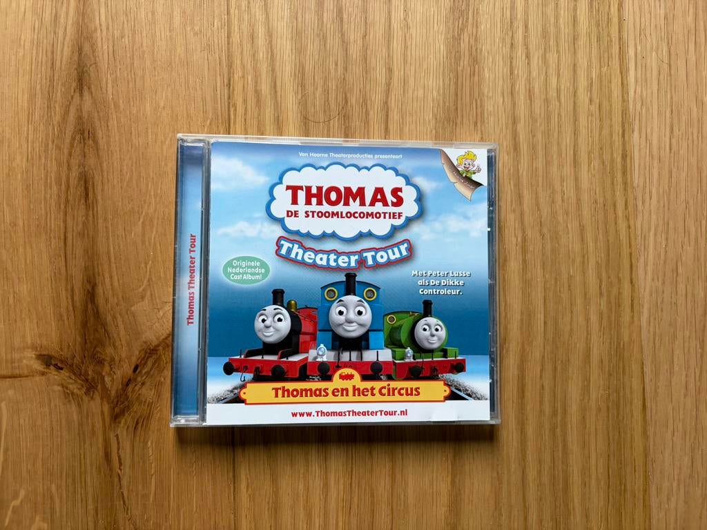 Thomas de Stoomlocomotief - musical cd Van Hoorne, Ophalen of Verzenden, Zo goed als nieuw