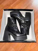 black platform boots sacha, Kleding | Dames, Schoenen, Zwart, Ophalen of Verzenden, Zo goed als nieuw, Schoenen met hoge hakken