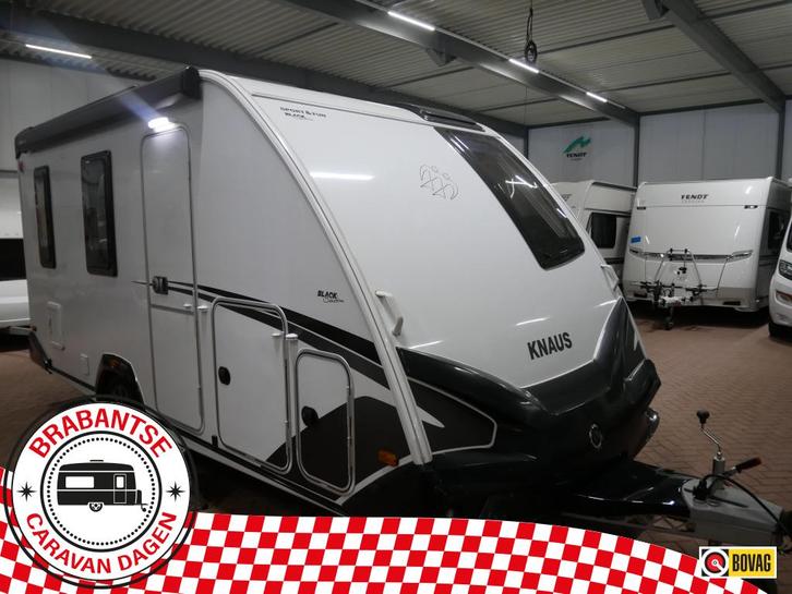 Knaus Sport en Fun 480 QL Black Edition in TOPSTAAT, Caravans en Kamperen, Caravans, Bedrijf, tot en met 3, 1000 - 1250 kg, Overige