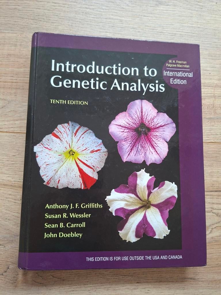 Introduction to Genetic Analysis - 10e (Hardcover), Ophalen of Verzenden, Anthony Griffiths, Susan Wessler, Sean Carroll, John Doebley