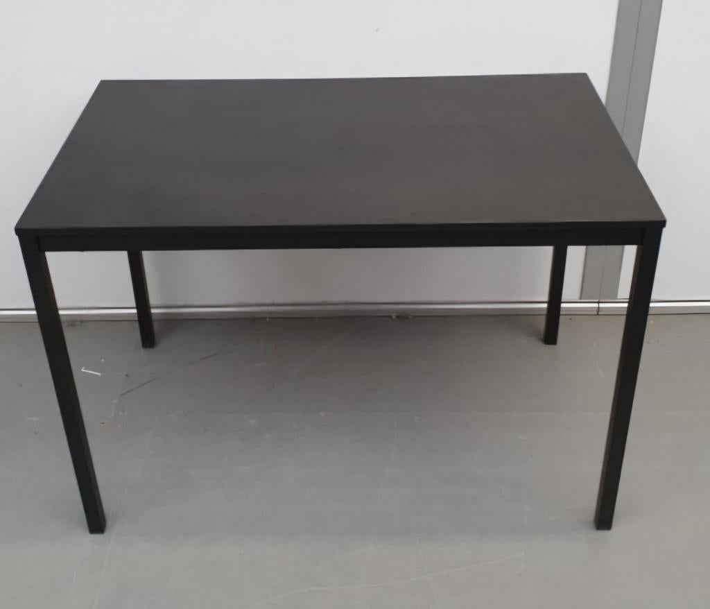 Tarendo tafel 110x67 cm - Zwart, Gebruikt, 100 tot 150 cm, Modern, Vier personen