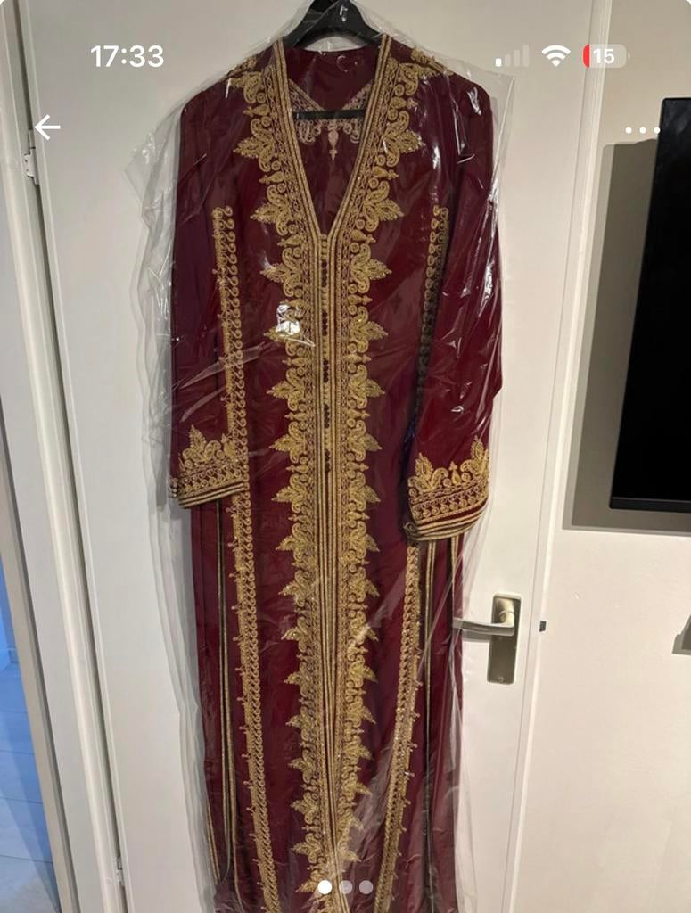 Marokkaanse takshita/lebsa/takchita, Ophalen, Zo goed als nieuw, Blauw, Overige typen