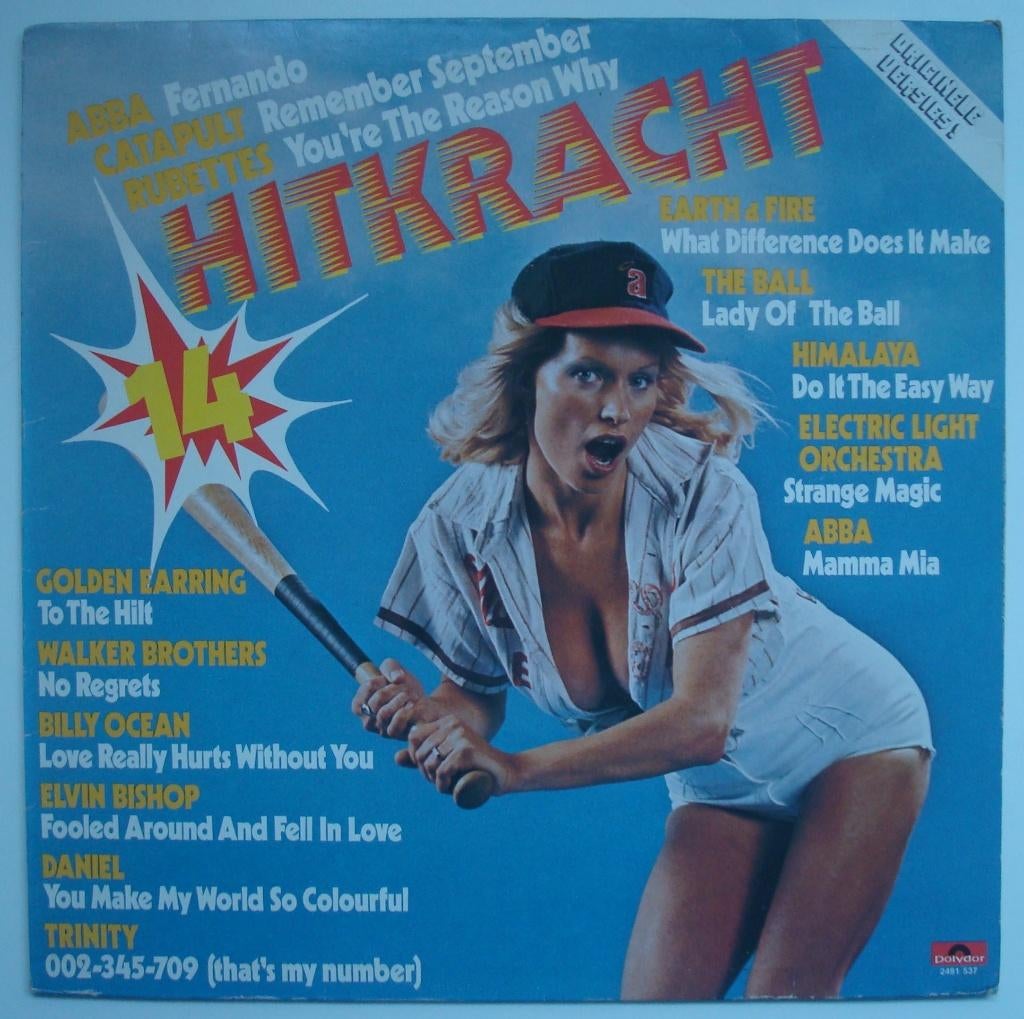 Hitkracht 14, originele lp uit 1976, Ophalen, Gebruikt, 12 inch, Pop