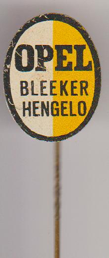Hengelo Opel Bleeker vintage speld, Verzenden, Zo goed als nieuw
