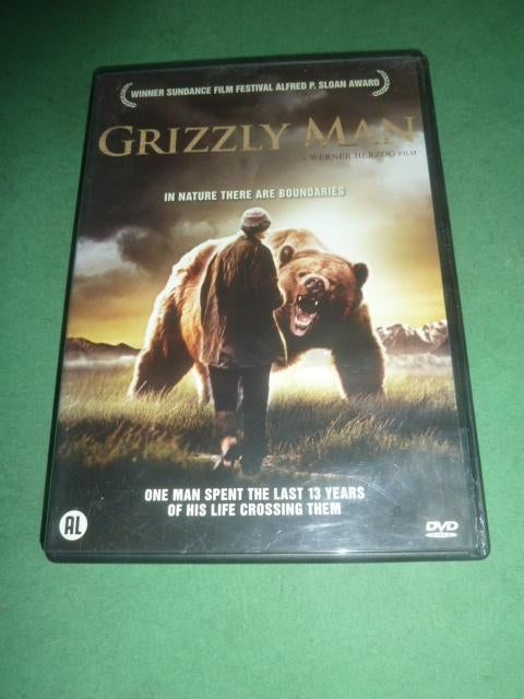 Grizzly man Werner Herzog dvd, Alle leeftijden, Ophalen of Verzenden, Zo goed als nieuw, Natuur