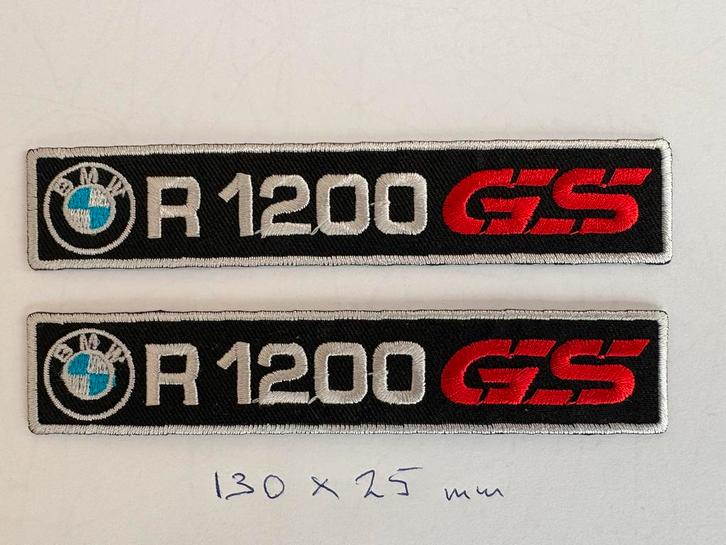 BMW R1200GS Patches - Set van 2, Motoren, Accessoires | Stickers, Ophalen of Verzenden