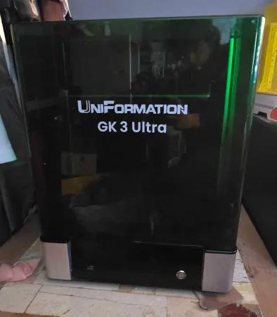 Uniformation Gk3 ultra resin printer, Ophalen, Gebruikt