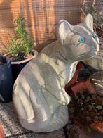 Betonnen poes kat beton ~ tuinbeeld beeld, Ophalen, Gebruikt, Beton, Dierenbeeld