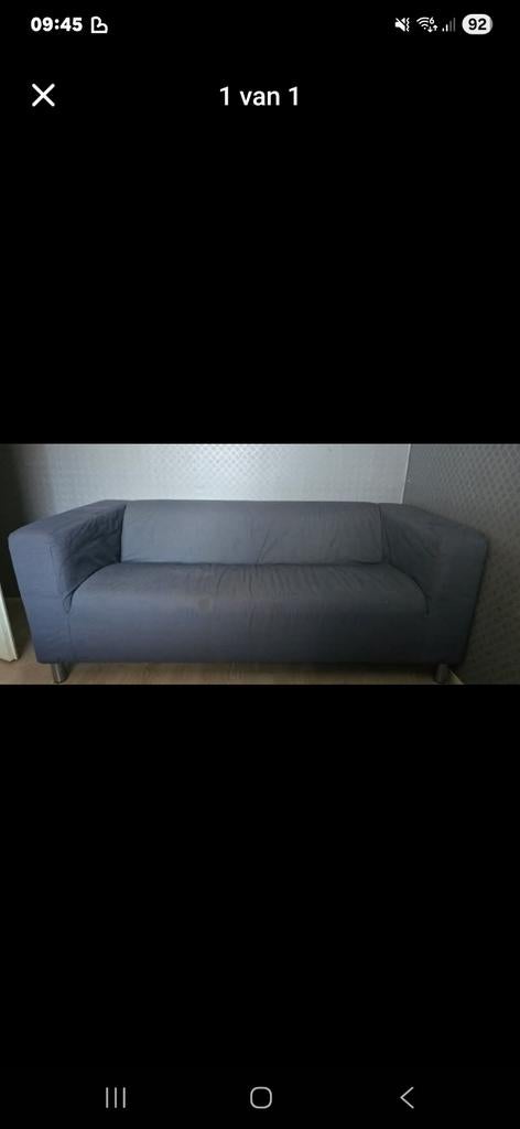 Bankje, Huis en Inrichting, Banken | Sofa's en Chaises Longues, Ophalen, 150 tot 200 cm, Tweepersoons, Zo goed als nieuw