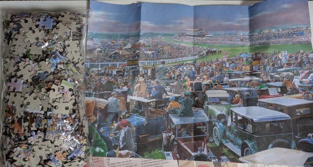 Gratis legpuzzel zonder doos, Ophalen, 500 t/m 1500 stukjes, Gebruikt, Legpuzzel
