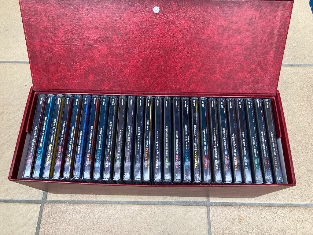 verzamelbox klassieke muziek, Overige formaten, Overige typen, Ophalen of Verzenden, Zo goed als nieuw