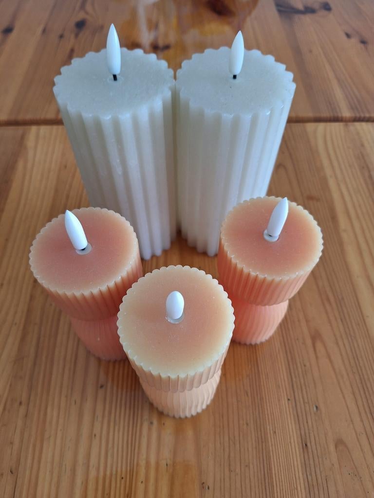 Kaars verlichting, Ophalen of Verzenden, Overige materialen, Minder dan 25 cm