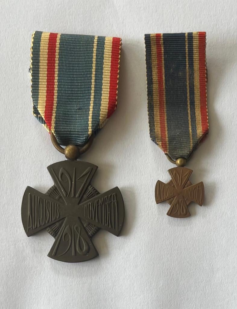 Mobilisatiekruis 1914-1918 medaille, Verzenden, Overige materialen, Nederland