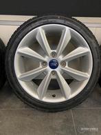 16” originele Ford Fiesta MK6 velgen + winterbanden 4x108, Gebruikt, -, Banden en Velgen, 195 mm