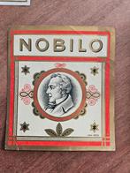 kistetiket nobilo, Verzamelen, Ophalen of Verzenden, Gebruikt, Sigarenbandjes