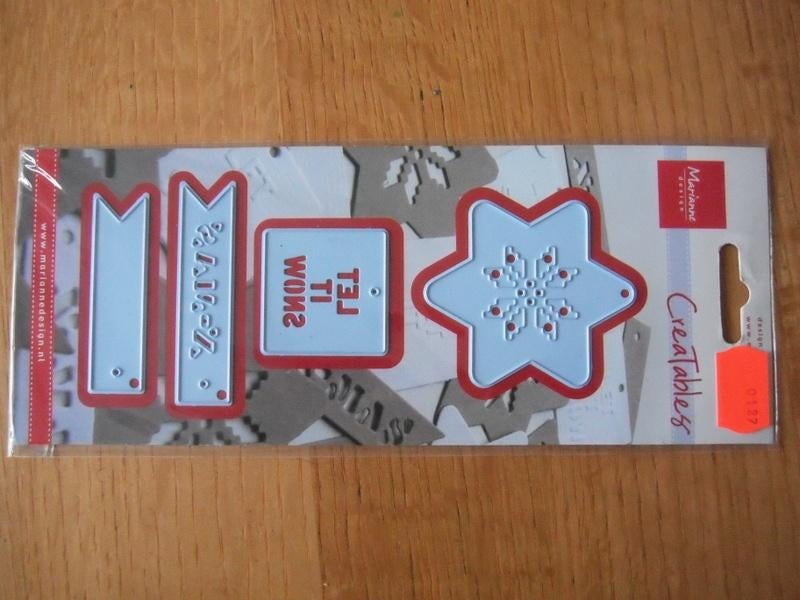 Nieuwe snijmallen set Marianne Creatables - LR0187, Ophalen of Verzenden, Nieuw, Overige thema's, Pons of Mal