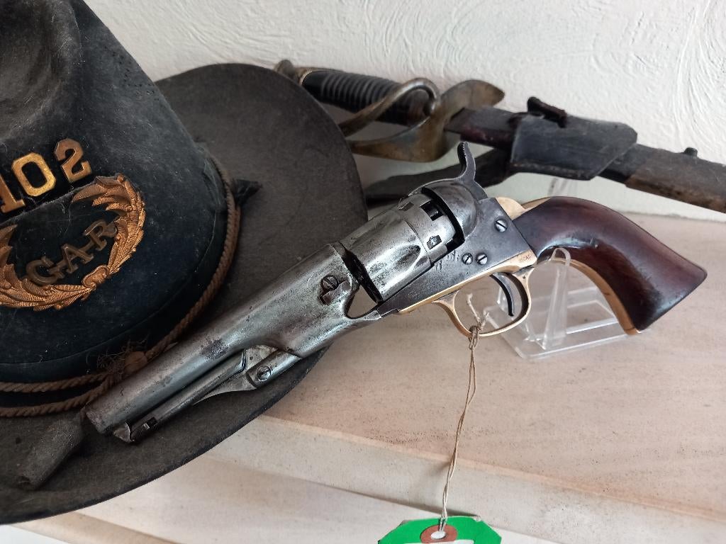 antieke colt revolver Civil War, Ophalen of Verzenden