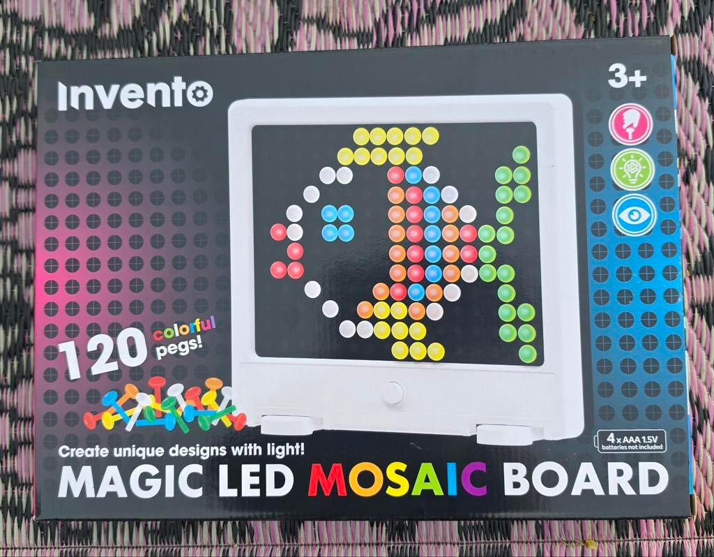 Magic LED Mosaic Board - Creatief Speelgoed, Kinderen en Baby's, Speelgoed | Educatief en Creatief, Ophalen of Verzenden, Nieuw