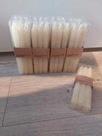 66 pakjes nieuwe dinerkaarsen, 8 branduren, Ophalen, Overige materialen, Nieuw, Crème