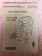 Boekje van Veron; Dutch PACC contest; 1983 en rules 1984., Ophalen, Gebruikt