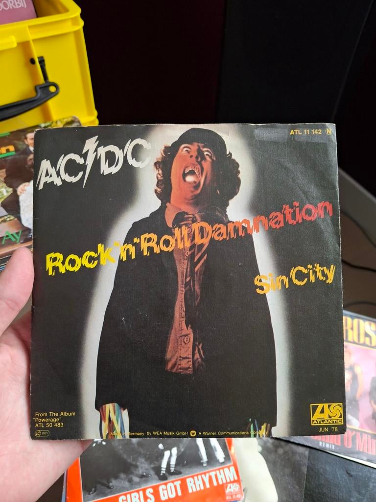 AC/DC - Rock 'n roll damnation, Cd's en Dvd's, Vinyl Singles, Ophalen of Verzenden, Zo goed als nieuw, Rock en Metal