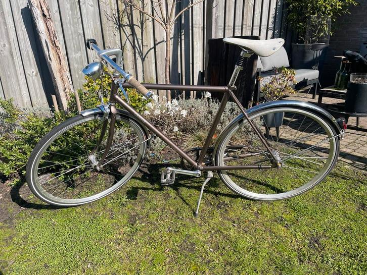 Gazelle van Stael - Vintage look, moderne kwaliteit brooks, Fietsen en Brommers, Fietsen | Heren | Herenfietsen, Gebruikt, Gazelle