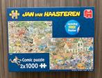 Jan van Haasteren - Safari / De Storm - 2x 1000 stukjes, Hobby en Vrije tijd, Denksport en Puzzels, Ophalen of Verzenden, 500 t/m 1500 stukjes