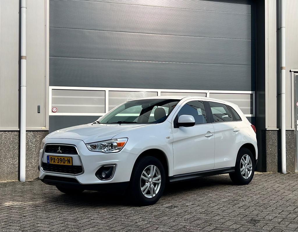 Mitsubishi ASX 1.6 ClearTec Inform bj.2014 Airco|Cc|Trekhaak, Auto's, Voorwielaandrijving, Euro 5, Stof, Gebruikt