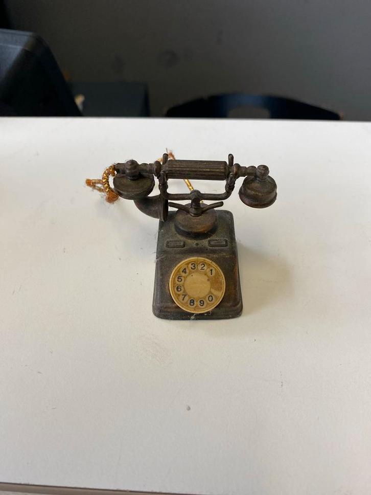 Vintage Telefoon Puntenslijper - Decoratief en Functioneel, Antiek en Kunst, Antiek | Overige Antiek, Ophalen of Verzenden