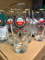 5 amstel glazen opening brouwerij helmond juni 1965, Verzamelen, Ophalen, Zo goed als nieuw, Glas of Glazen, Amstel