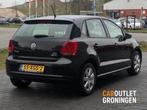 Volkswagen Polo 1.2 TSI | NWE APK | AIRCO | CRUISE | ORI NL, Auto's, Voorwielaandrijving, Euro 5, Stof, Zwart