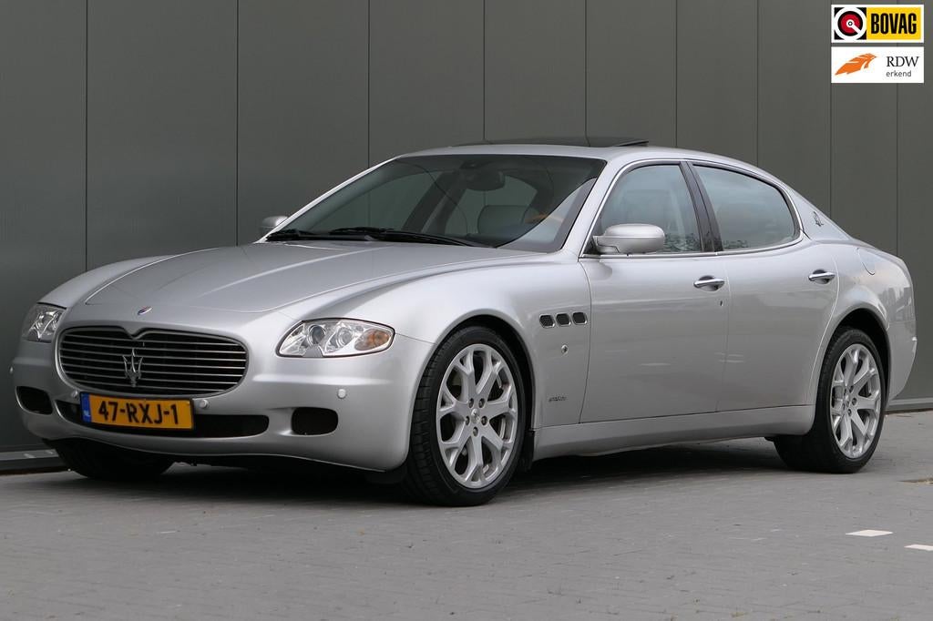 Maserati Quattroporte 4.2 ZF automaat Youngtimer Schuifdak M, Automaat, Gebruikt, 8 cilinders, Leder