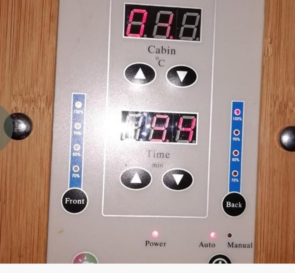 Sauna, Sport en Fitness, Sauna, Ophalen, Gebruikt, Infrarood, Complete sauna