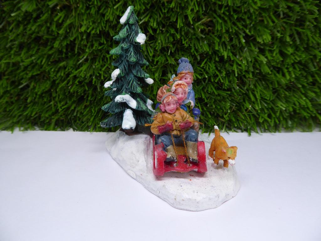 Lemax Item  --  88 --  Ik ruim op, Diversen, Kerst, Ophalen of Verzenden, Zo goed als nieuw