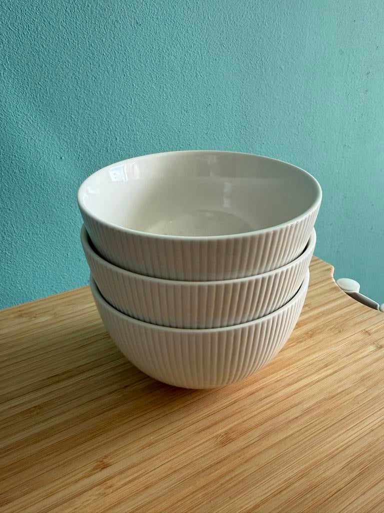 Drie Hema schaaltjes, Ophalen, Gebruikt, Keramiek, Schaal of Schalen