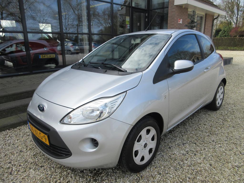Ford Ka 1.2 Cool & Sound start/stop AIRCO (bj 2012), Auto's, Ford, Voorwielaandrijving, Euro 5, Stof, Gebruikt
