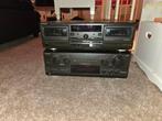 Technics Stereo cassette is verkocht, Audio, Tv en Foto, Stereo-sets, Gebruikt, Losse componenten, Cassettedeck, Ophalen