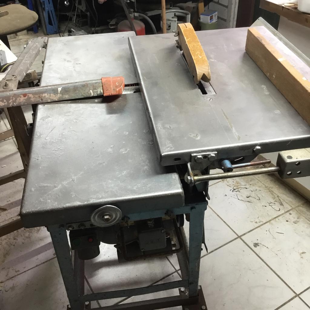 Combi Houtbewerkingsmachine - Zaag en Schaaf en langgatboor, Doe-het-zelf en Verbouw, Ophalen, Gebruikt, 70 mm of meer, Overige typen