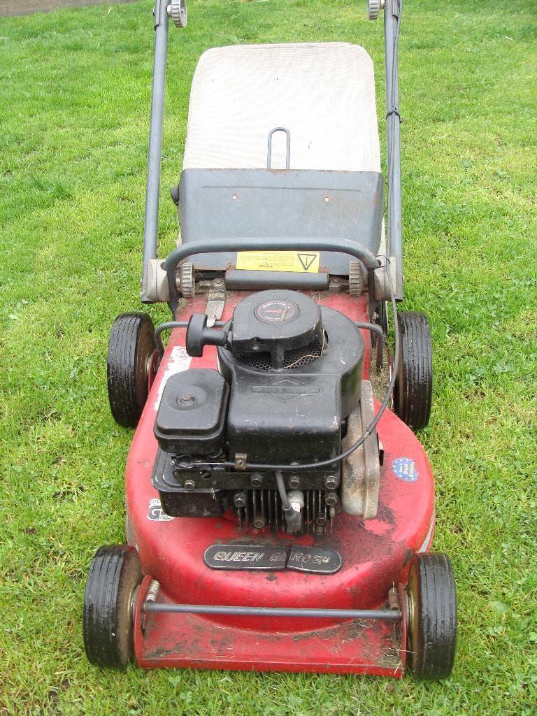 grasmaai machine, Ophalen, Cirkelmaaier, Gebruikt, Queen Garden, Colombia 42cm breedte