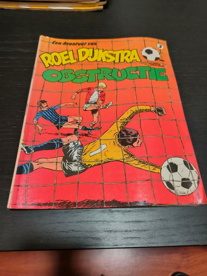 Roel Dijkstra - Obstructie (stripboek), Boeken, Stripboeken, Gelezen, Eén stripboek, Ophalen of Verzenden