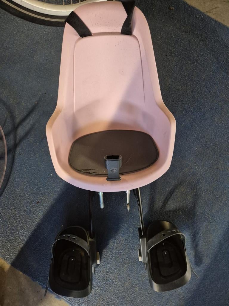 Bobike fietsstoeltje voorop met windscherm, Fietsen en Brommers, Fietsaccessoires | Fietsstoeltjes, Ophalen