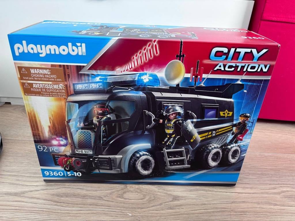 Nieuw Playmobil 9360 City Action Mobiele Commandocentrale, Ophalen of Verzenden, Nieuw, Complete set