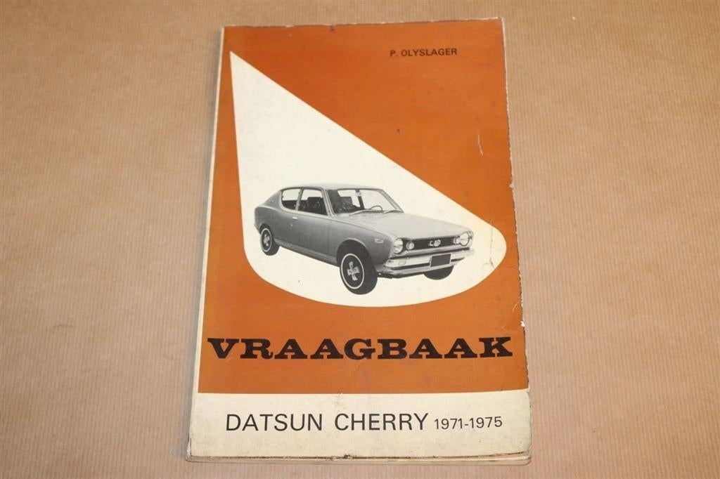 Vraagbaak Datsun Cherry - 1971-1975 - P. Olyslager, Ophalen of Verzenden