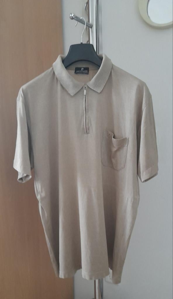 Pierre Cardin shirt maat L, Ophalen, Zo goed als nieuw, Maat 52/54 (L), Beige