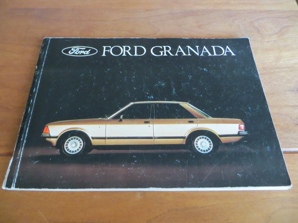 Instructieboek Ford Granada, Granada stationcar 1978, Ophalen of Verzenden