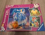 Disney prinsessen puzzel 3 x 49 stukjes, Ophalen, 10 tot 50 stukjes, 4 tot 6 jaar